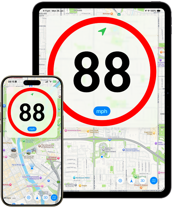 Speedlimit on iPhone